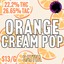 Orange Cream Pop Buds 28 Gram