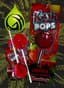 Strawberry 100 Mg Edibles Hard Candy Lollipops 2 Pack