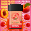 Sour Peach Gummies 200 Mg