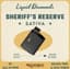 Sheriff's Reserve Live Resin Disposables 1000 Mg