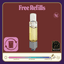 Free Refills Live Resin Cartridges 1000 Mg