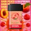 Sour Peach Gummies 20 Mg