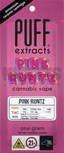 Puff Pre Rolls Pink Runtz Cartridges 1000 Mg