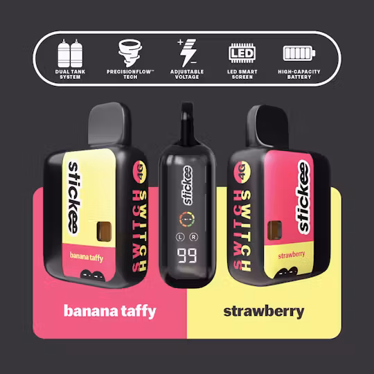 Banana Taffy Liquid Diamonds Disposables 4000 Mg