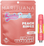 Peach Ringz Cartridges 1000 Mg