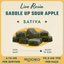 Saddle Up Sour Apple Live Resin Gummies (100mg)